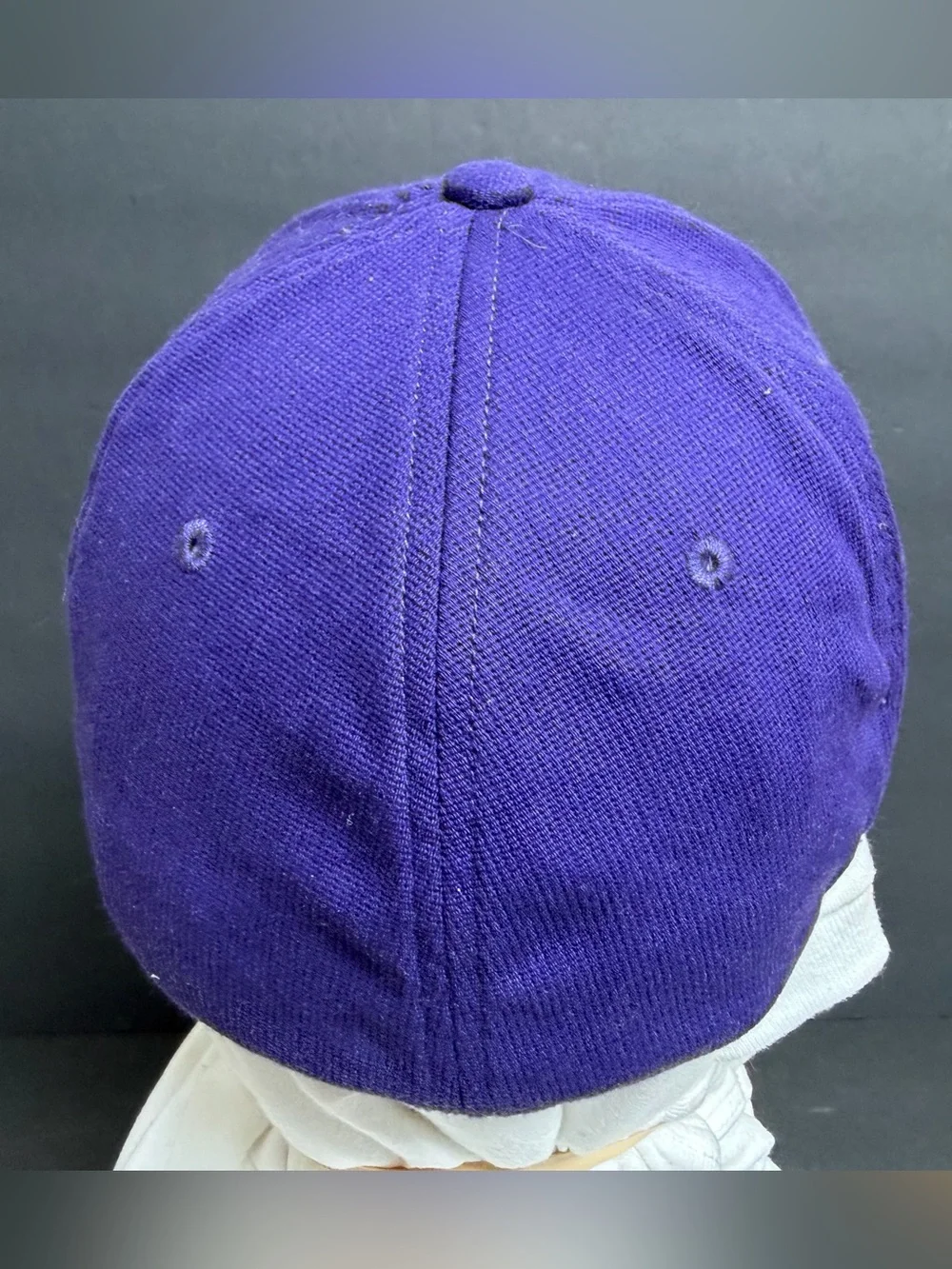 Nike Heavy Flex Fit Purple Hat Small